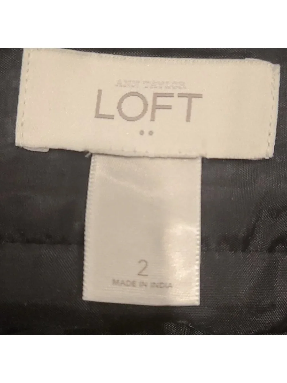 Loft pattern mini skirt
